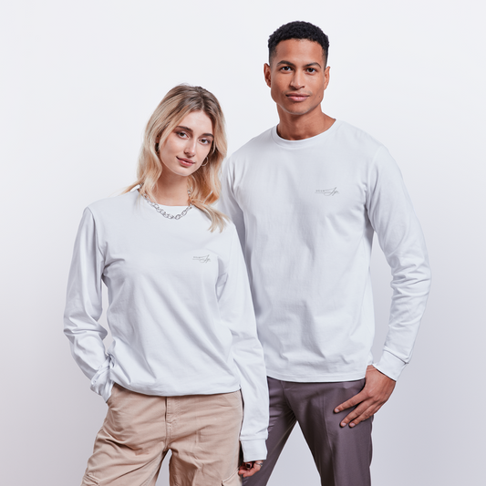 Stanley/Stella Unisex Bio-Langarmshirt SHIFTS DRY - Weiß