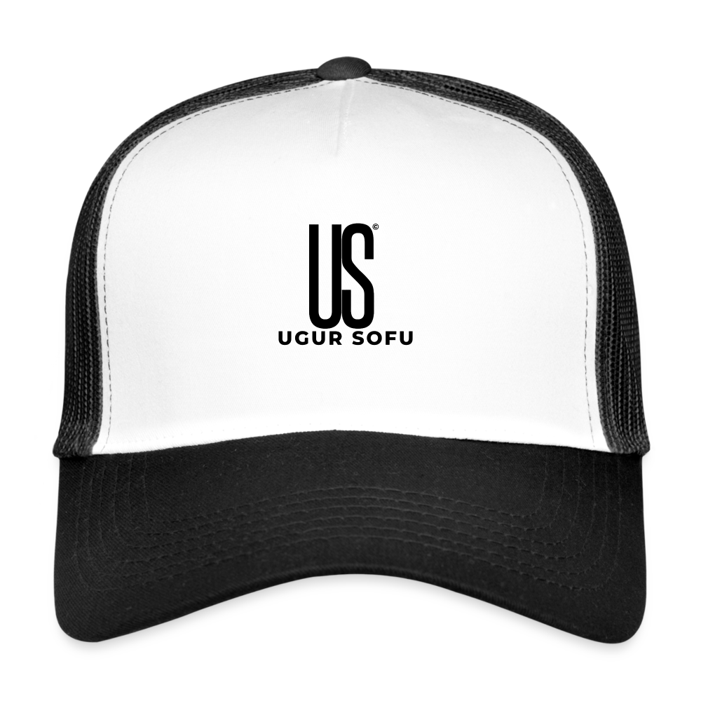 Trucker Cap - white/black