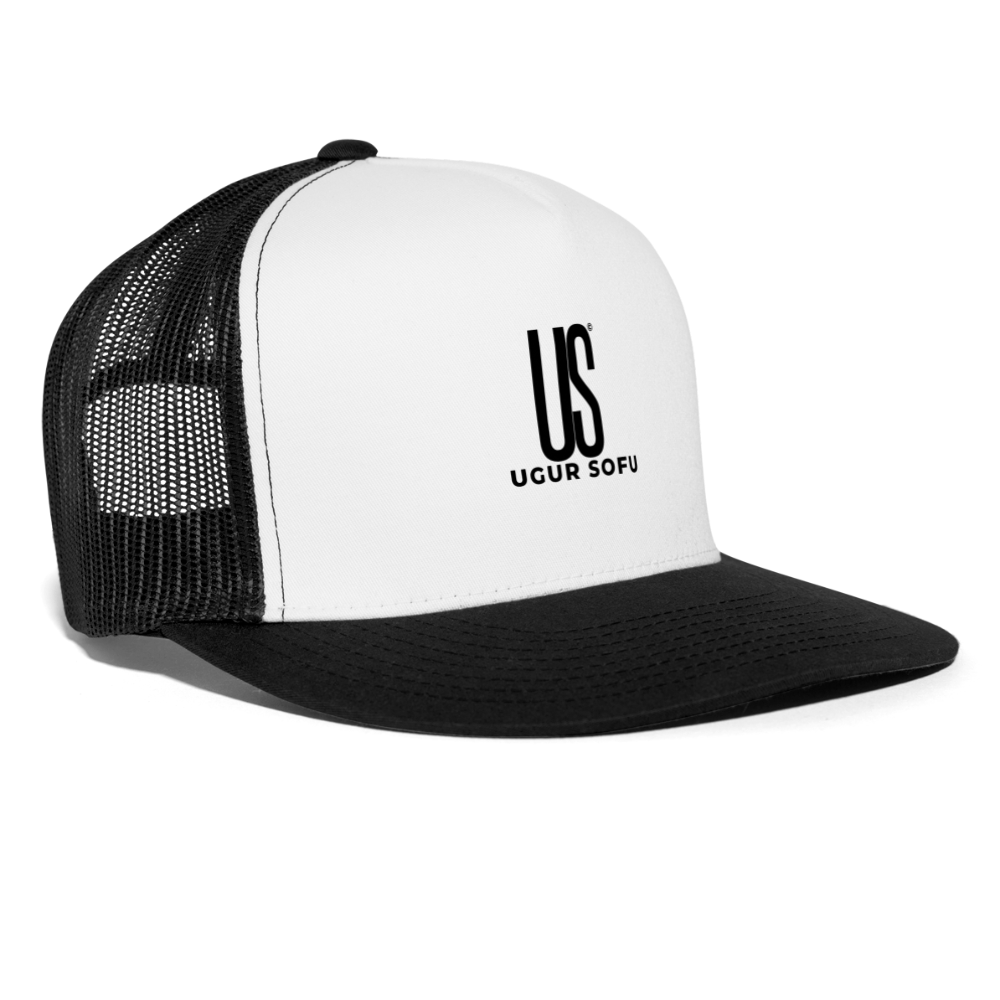 Trucker Cap - white/black