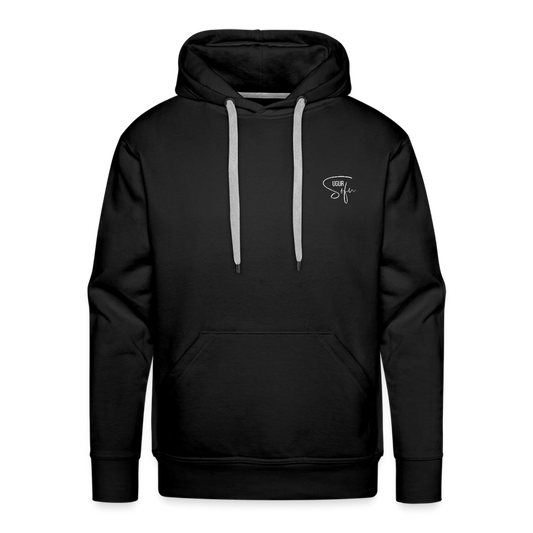 Männer Premium Hoodie - Schwarz