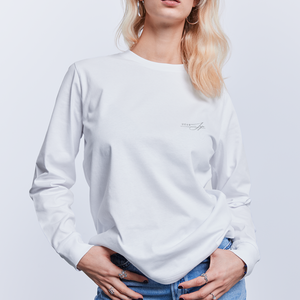 Stanley/Stella Unisex Bio-Langarmshirt SHIFTS DRY - Weiß