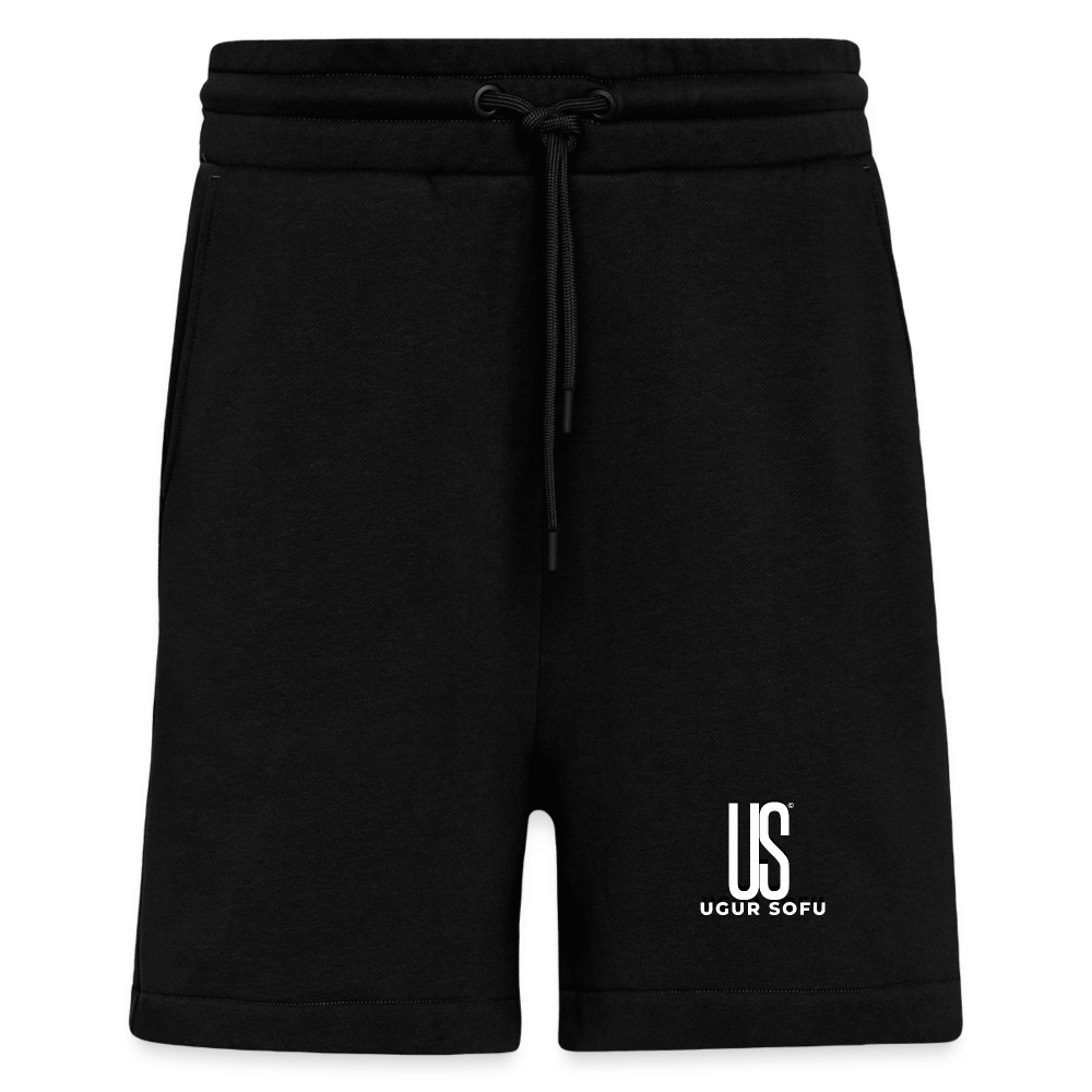 Organic Relaxed Shorts Made in EU - SOLID BLACK