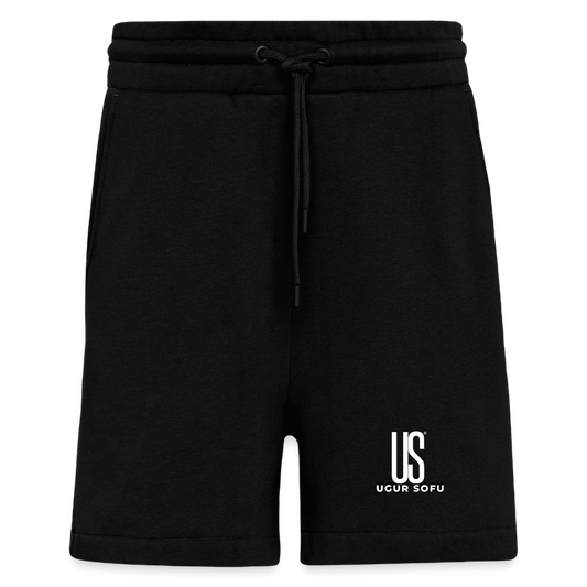 Organic Relaxed Shorts Made in EU - SOLID BLACK